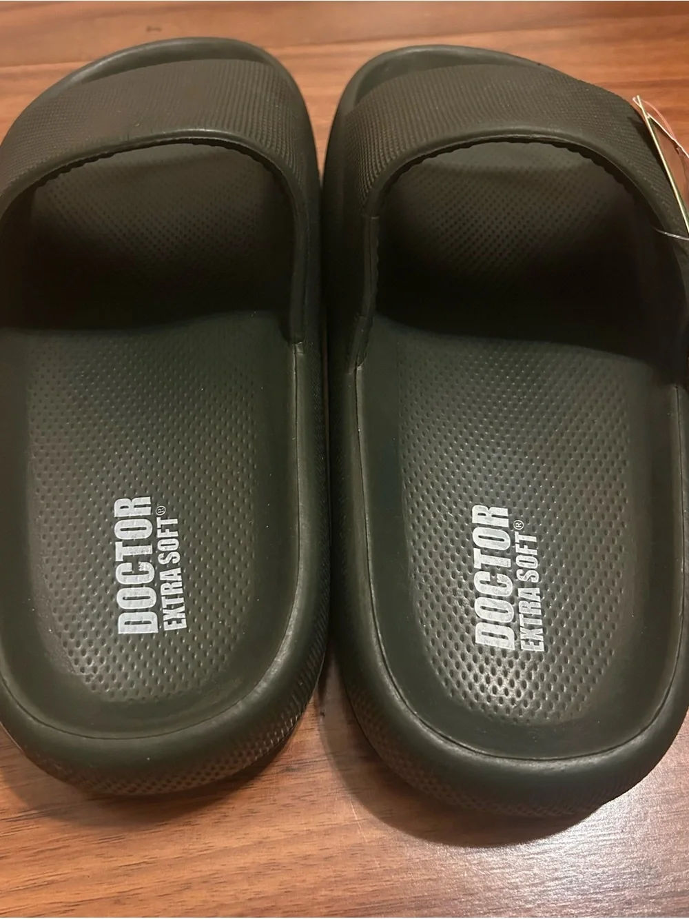 Men's Slide Sandals in Olive Green